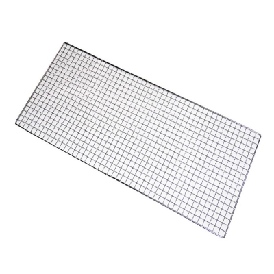 Picture of Square BBQ Grill Mesh Mat 304 Stainless Steel Grill Wire Mesh Outdoor Camping Pot Rack Korean Barbecue Non-Stick Grilling Mats