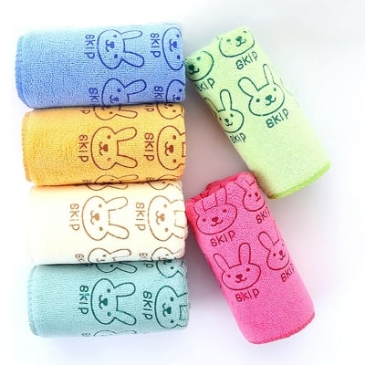 Picture of Microfibre Bath Towels for Kids -Extra Soft,Quick Dry, Strong Water Absorbent Bathing Towel for Kids,Boys and Girls 5 pcs set