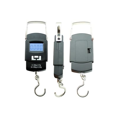 Picture of Trendsetter -Upscale Living -Stainless Steel Hook Electronic Digital Hanging Portable Scale with LCD Display- Inventive Choice