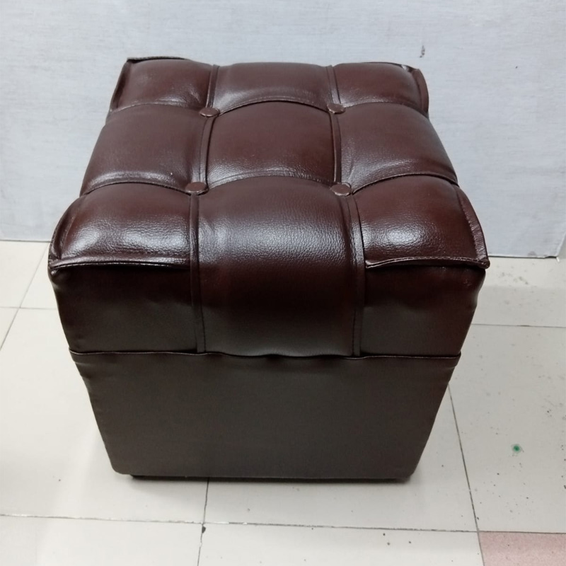 Picture of Square Sofa Leather Single Stool/Mora multicolor Sofa Set