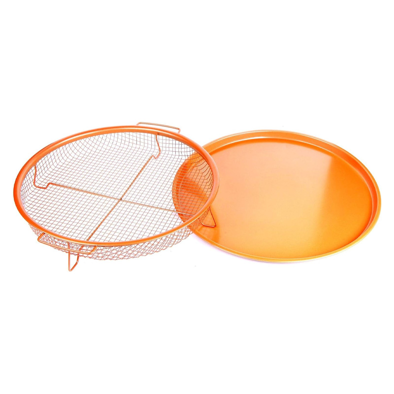 Picture of French Fries Basket Stainless Steel Heat-resistance Chips Fry Baskets Multi-function Gadgets Tools for Household Kitchen