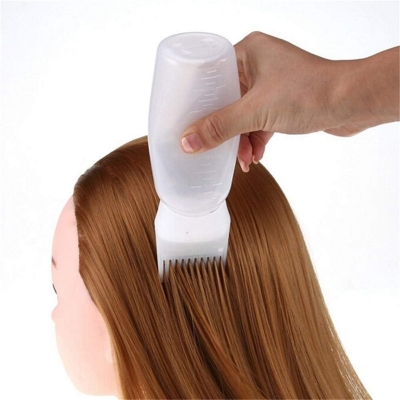 Picture of Hair Dye Bottle Applicator Brush Dispensing Salon Hair Coloring Dyeing