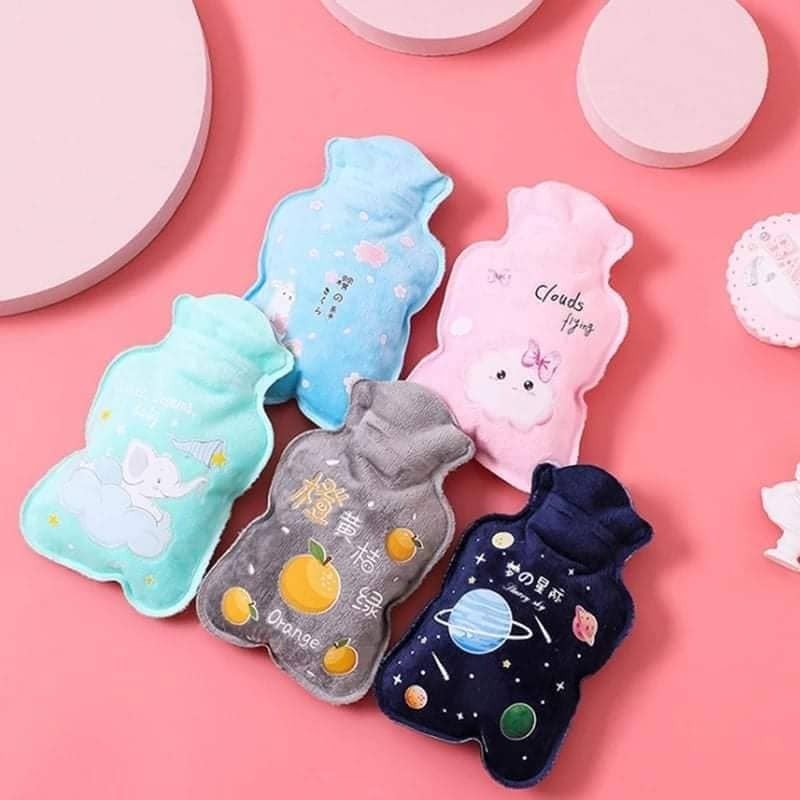 Picture of Hot water bottle with lid, hot and cold therapy, neck and shoulder pain relief portable hot water bottle