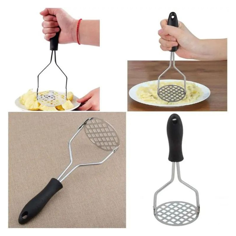 Picture of Potato Masher Pressed Potato Crusher With Long Handel