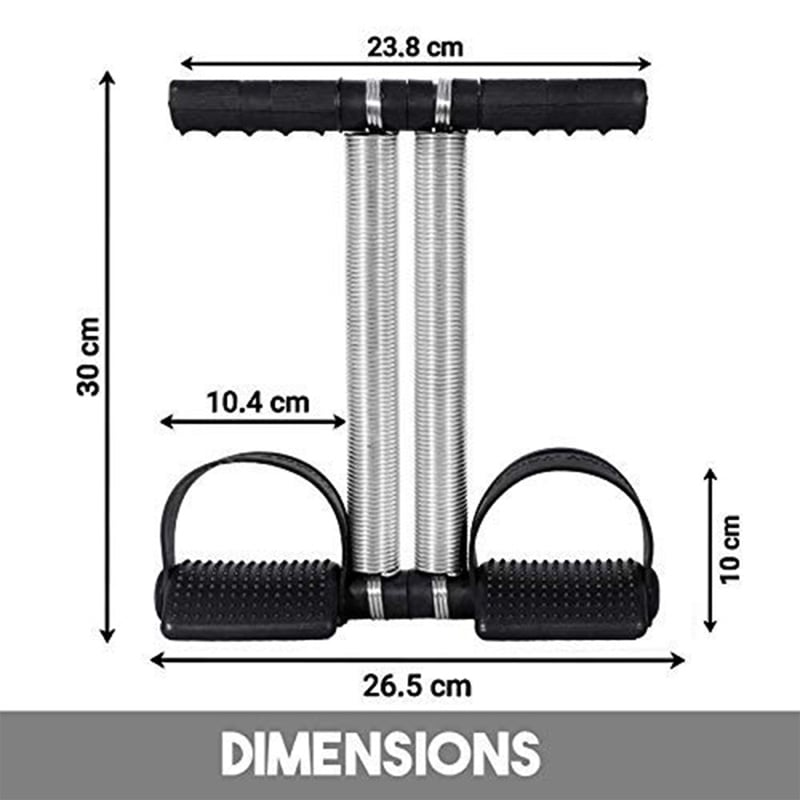 Picture of Tummy Trimmer Double Spring Abs Exerciser, Waist Trimmer, And Fitness for Men and Women