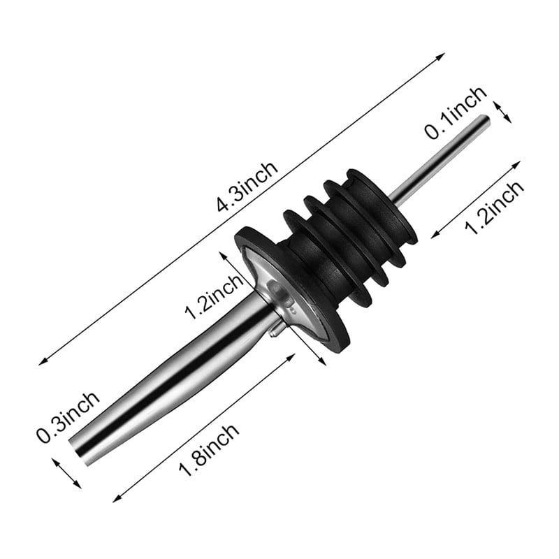 Picture of Stainless Steel Pourers,Speed Pourer, Liquor Bottle Pourers and Vinegar Tapered Stopper Spout