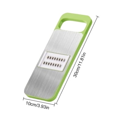 Picture of Kitchen 5 in 1 Stainless Steel Multifunctional Safe Manual Vegetable Slicer Cutter Potato Shredders Garlic Carrot Grater Chopper