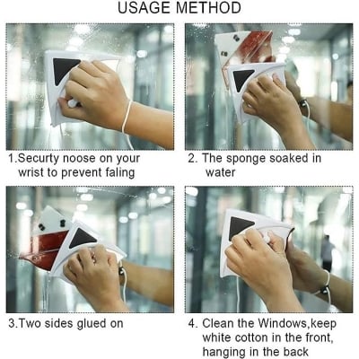 Picture of Double Side Window Cleaning Brush Glass Washer Wiper