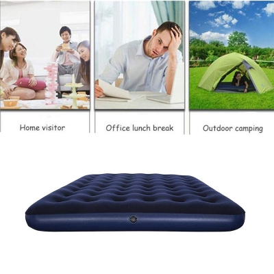 Picture of Portable Inflatable Mattress Air Bed for Outdoor Indoor for Single with electric pumper