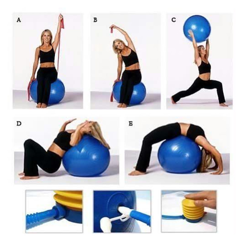 Picture of Yoga Ball (75cm ) with Free Pumper
