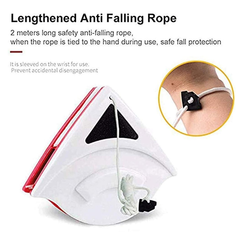 Picture of Magnetic Window Cleaner, Double Side Window Cleaning Brush Glass Washer Wiper