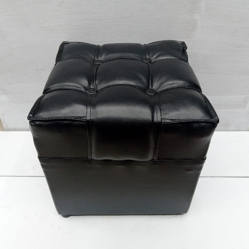 Picture of PU Leather Rest Stool 14"14"14"