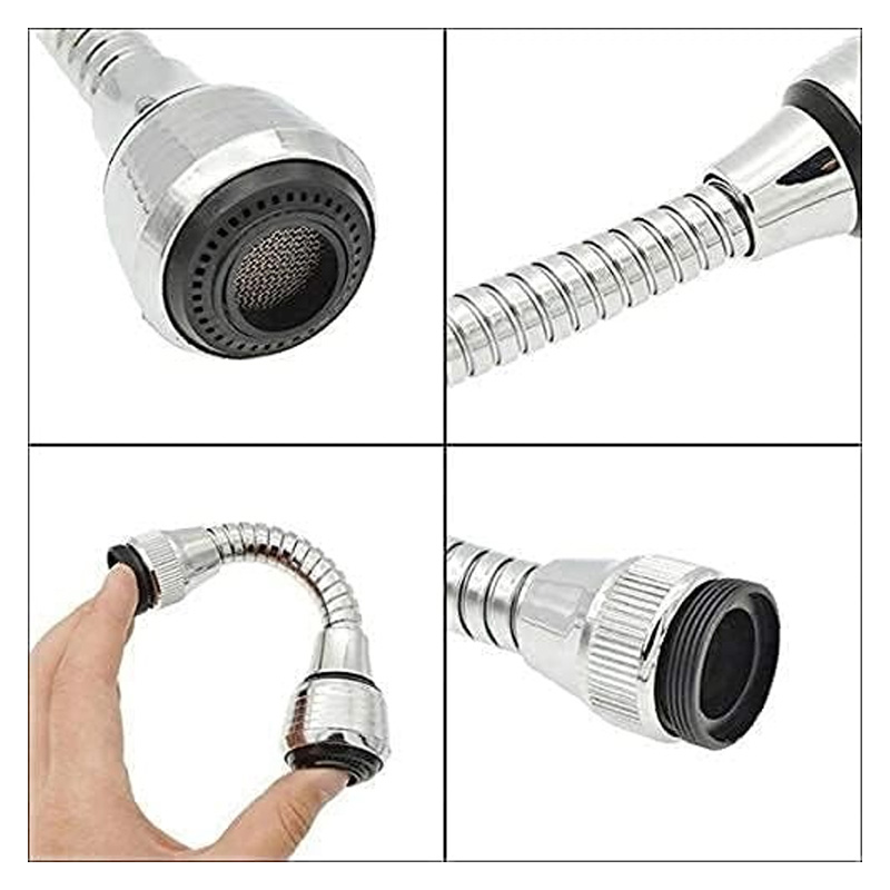 Picture of 360 Degree Rotating Flexible Water Faucet Sprayer Extender
