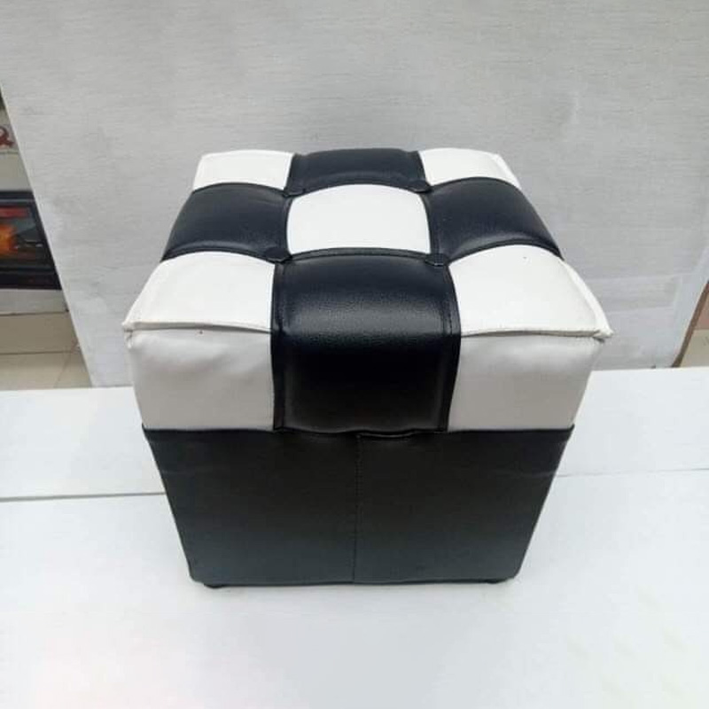 Picture of PU Leather Rest Stool 14"14"14"