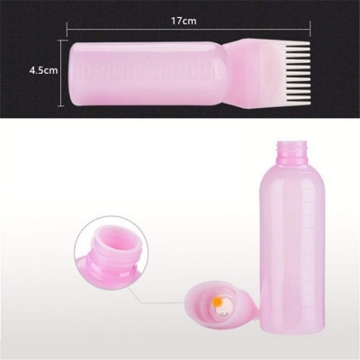 Picture of Hair Dye Bottle Applicator Brush Dispensing Salon Hair Coloring Dyeing