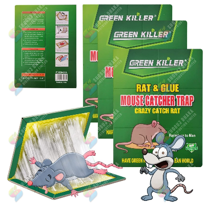 Picture of GREEN KILLER Rat Glue Mouse Catcher Trap II ইঁদুর ধরার আঠালো ফাঁদ