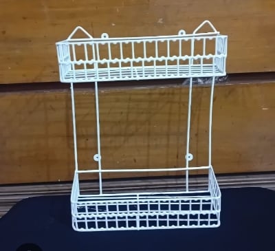 Picture of Hanging Wall Storage Rack Organizer Kitchen rack Furniture space savers - Oven Cover Multicolor 