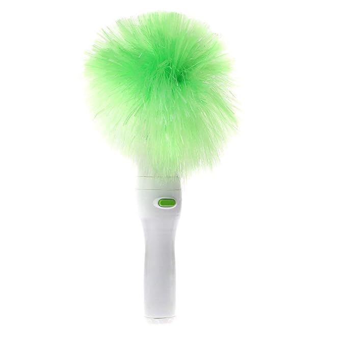 Picture of 1pcs Zero Dust Broom with Extendable Long Handle Broom Stick for Home Floor Cleaning and Ceiling Cleaning, Made of Washable Fibers (Plastic) Brooom  
