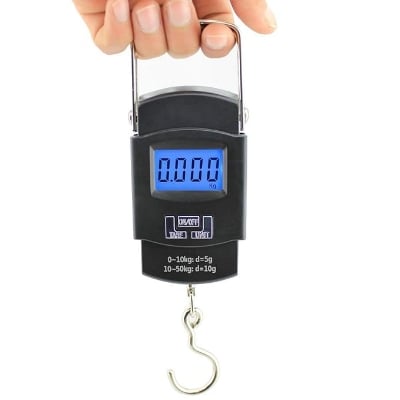 Picture of Weighing Scale Digital Heavy Duty Luggage Weigh Machine Portable, Hook, 50Kg Weighing Scale Multicolor 