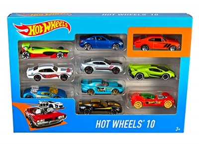 Picture of New model Hot wheels die cast metal car set 10 PC Multicolor 
