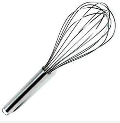 Picture of NEW 10 INCHES STAINLESS STEEL WIRE WHISK EGG BEATER MIXER BAKING UTENSIL Silver 