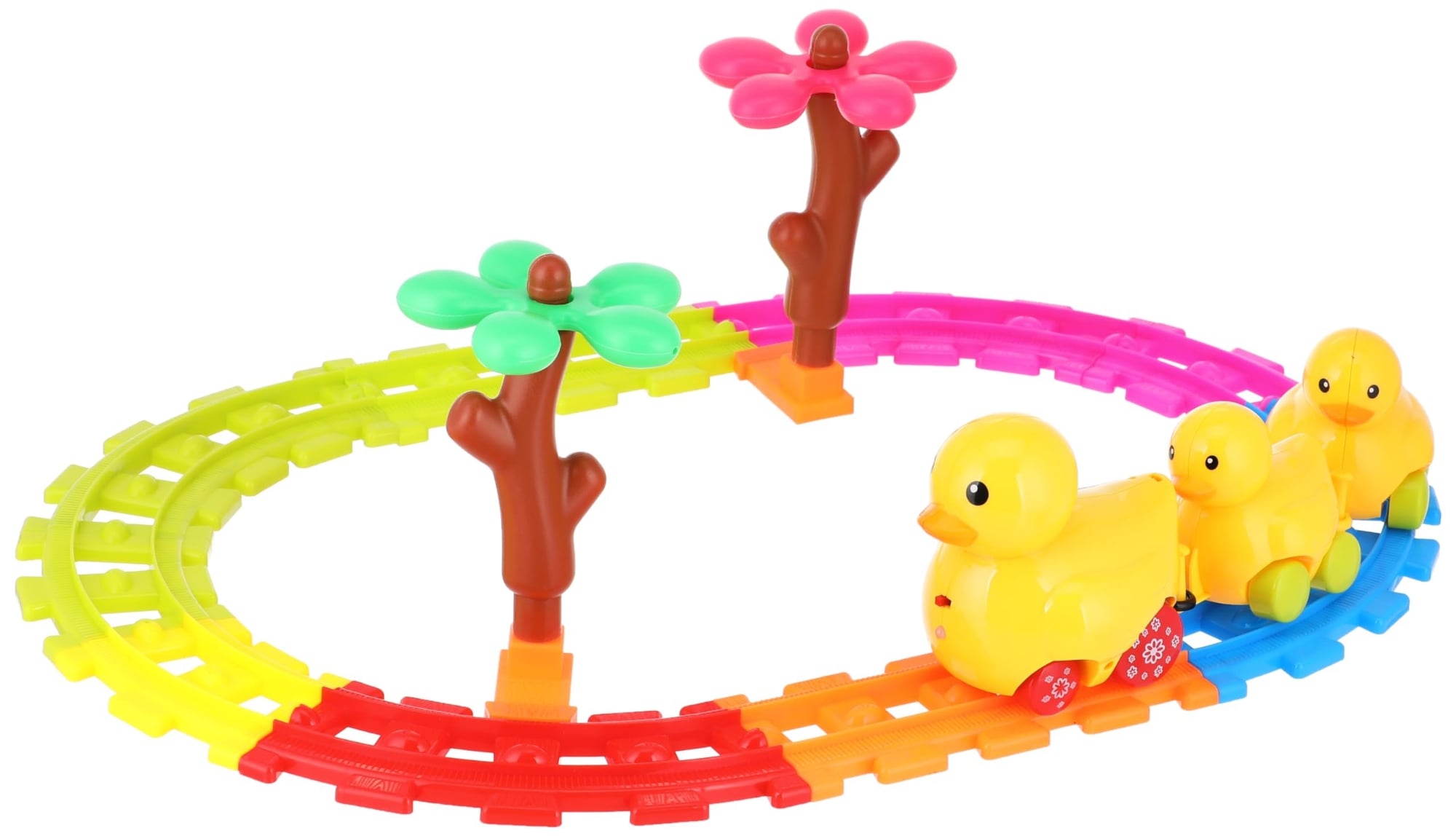 Picture of DuckTrain toy set with Light and musickids birthday gift Multicolor 