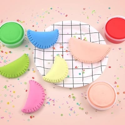 Picture of 12 Color Super Clay Modeling with Tools Children Educational Toys DIY Gifts  
