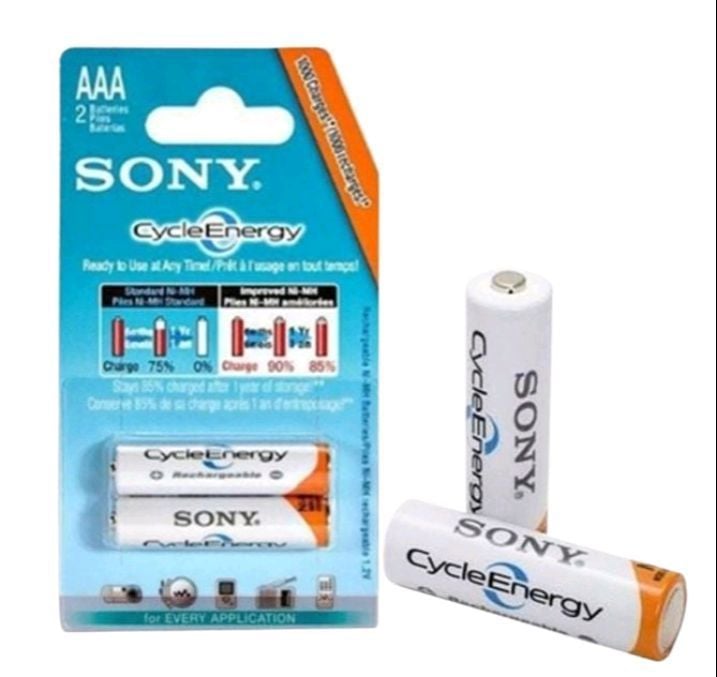 Picture of Compatible with Sony AA+ AAA 1.2V Ni-MH 4300mAh Rechargeable Battery White 