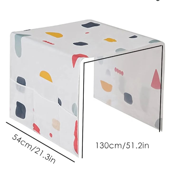Picture of Fridge Top Covers Dust Proof Cover With Storage Bags Multicolor 