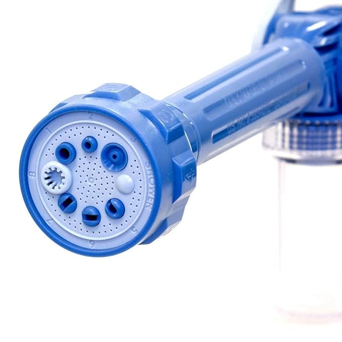 Picture of Water 8 in 1 Turbo Water Spray Gun for Car Washing/Gardening with inbuilt Soap Dispenser Tank  