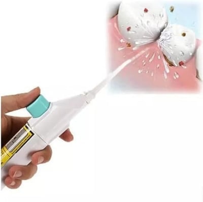 Picture of Dental Water Jet cleaning Tooth Pick Power Floss No Batteries Dental Cleaner  