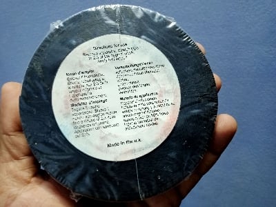 Picture of PIB Self Amalgamating Tape-25mmx10M For Perfect for Weatherproofing Cable Connections Black 