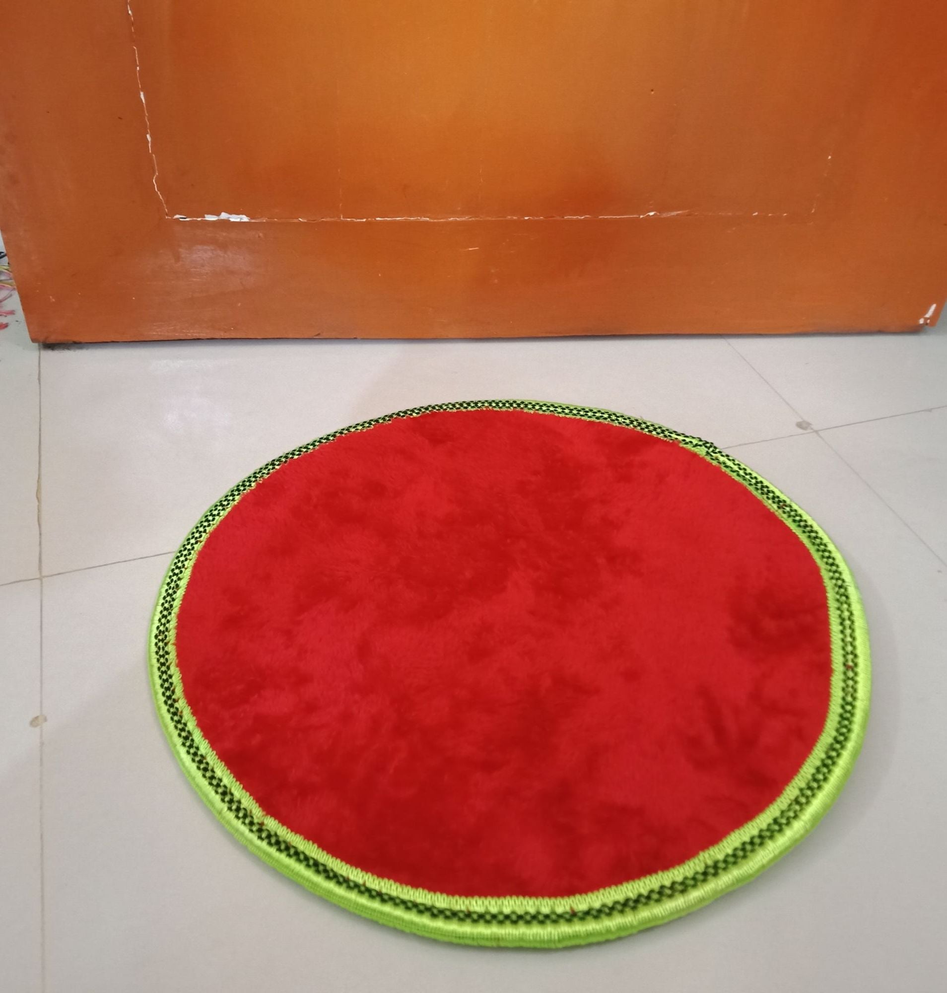 Picture of Bath math Door mat Round floor mat Anti-Slip Multicolor 1pcs Multicolor 