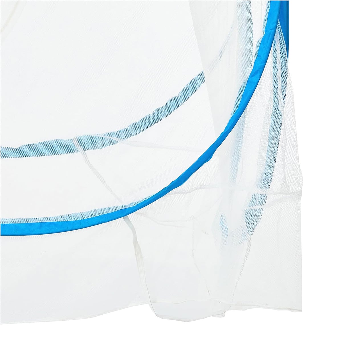 Picture of Mosquito Net Instant Double Bed Foldable Magic Mosari - Enjoy A Peaceful Night'S Sleep Instant And Foldable Mosquito Net For Double Beds Light blue 