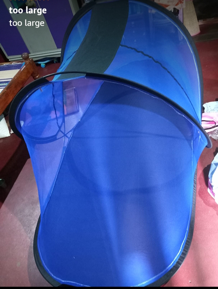 Picture of Portable Self Standing Automatic Mosquito net for Adults Single Bed  