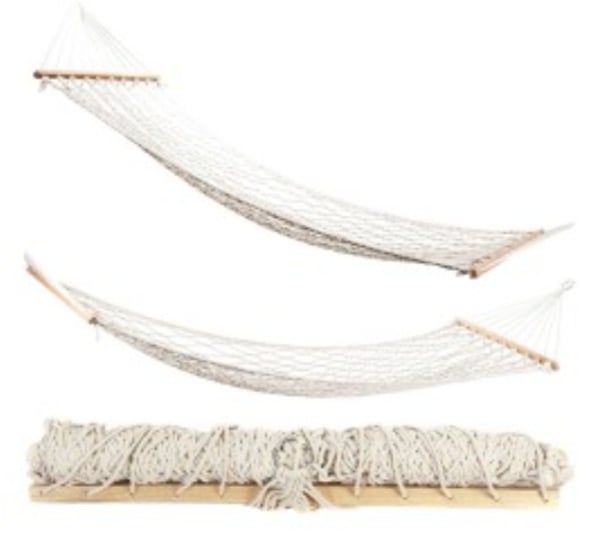 Picture of Hammock Cotton Rope Hanging Chair Swing Seat Outdoor Indoor Camping Garden Multicolor 