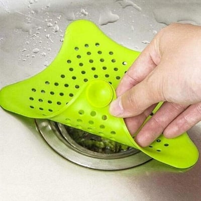 Picture of 4 Pc Sink Filter Kitchen Sink Strainer Sewer Drain Strainer Bathtub Drain Cover Hair Catcher Multicolor 