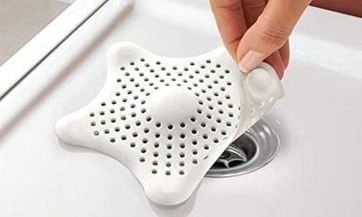 Picture of 4 Pc Sink Filter Kitchen Sink Strainer Sewer Drain Strainer Bathtub Drain Cover Hair Catcher Multicolor 