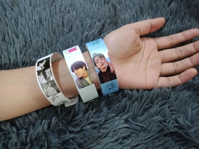 Picture of 3 Pcs BTS Fans Bracelet Gift Motivational Group Gifts Favorite Gifts for BTS Lovers 21 CM 
