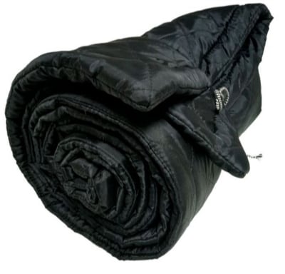 Picture of Camping Bed Mattress Pad Comfortable Roll-Up Sleeping Solution Black Single