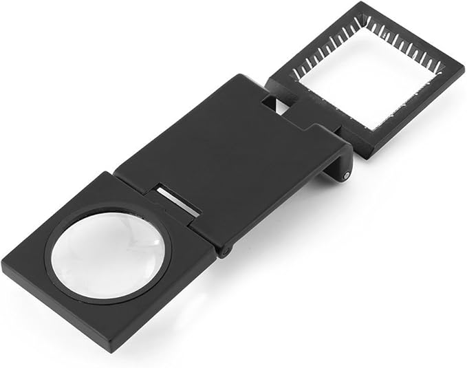Picture of Three Folding Counting Magnifiers With Scale Textile Jewelry Collection Repair Black 