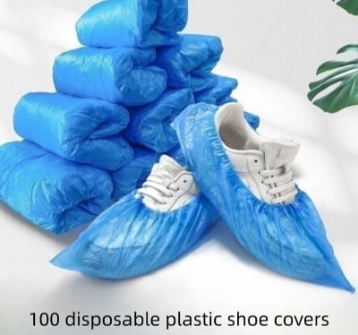 Picture of 1 time use Boot Shoe Covers 30 pcs Blue Int: One size