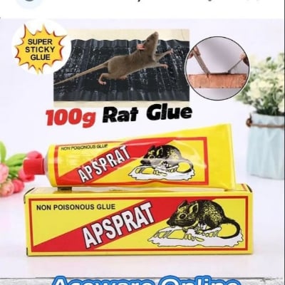 Picture of Heavy Sticky China Glue for Mouse rat catchers 130gm Brown 