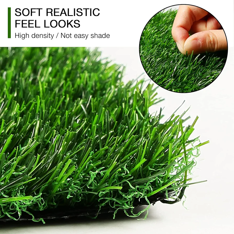 Picture of Artificial Grass Coaster 6 Pack Drink coaster for home office restaurent Green 