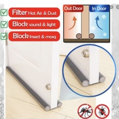 Picture of EVA Heat-Insulating Window Sealing Strip Flexible Door Sealing Strip Bottom Sealing Strip Sound and Noise Reduction Plug to Prevent Dust Multicolor 