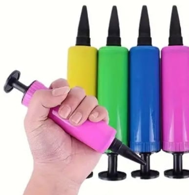 Picture of China Mini Balloon pump 1 pcs Party balloons inflatable air pumper hand push pump Multicolor 