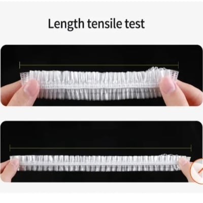 Picture of 50 Pcs Food Cover Plastic Sheets Reusable Plastic Wrap For Kitchen Cling Film Cover Household Refrigerator Food Fruit Preservation Cover Dust proof Cover Fresh keeping Kitchen Accessories  