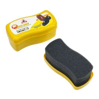 Picture of Shoe shiner China instant shoe brighter Spong Black Int: One size