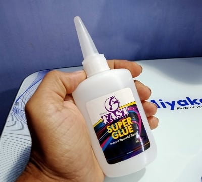 Picture of 100gm super glue adhesive Large size glue White 