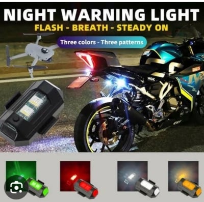 Picture of Portable Warning light rechargeable Bi cycle flashing light